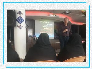 سخنرانی دکتر انصاری مهر با کارکنان انجمن